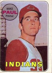 1969 Topps Baseball Cards      537     Mike Paul RC